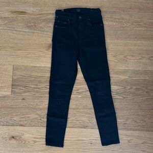 Citizens of Humanity Black Women's rocket high rise skinny.